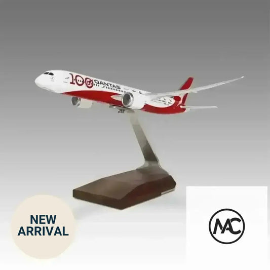 Qantas Airways Centenary Boeing 787-9 Desktop Model 1/200 Scale by Pacmin Studios - Man‘s Aviation Collectibles (HK)