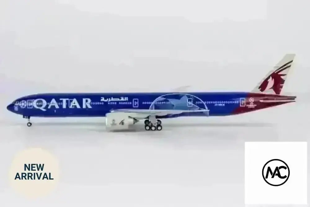 QR | 卡達航空 Boeing 777-300ER Formula 1 特別塗裝 A7-BED 1:400 | Qatar Airways F1 Special Livery Diecast Model - Man‘s Aviation Collectibles (HK)