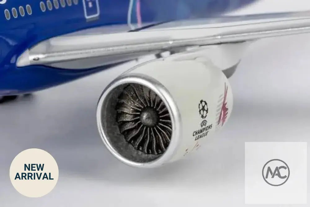 QR | NG Models 1:400 | Boeing 777-300ER Qatar Airways A7-BED (UEFA Champions League) - Man‘s Aviation Collectibles (HK)