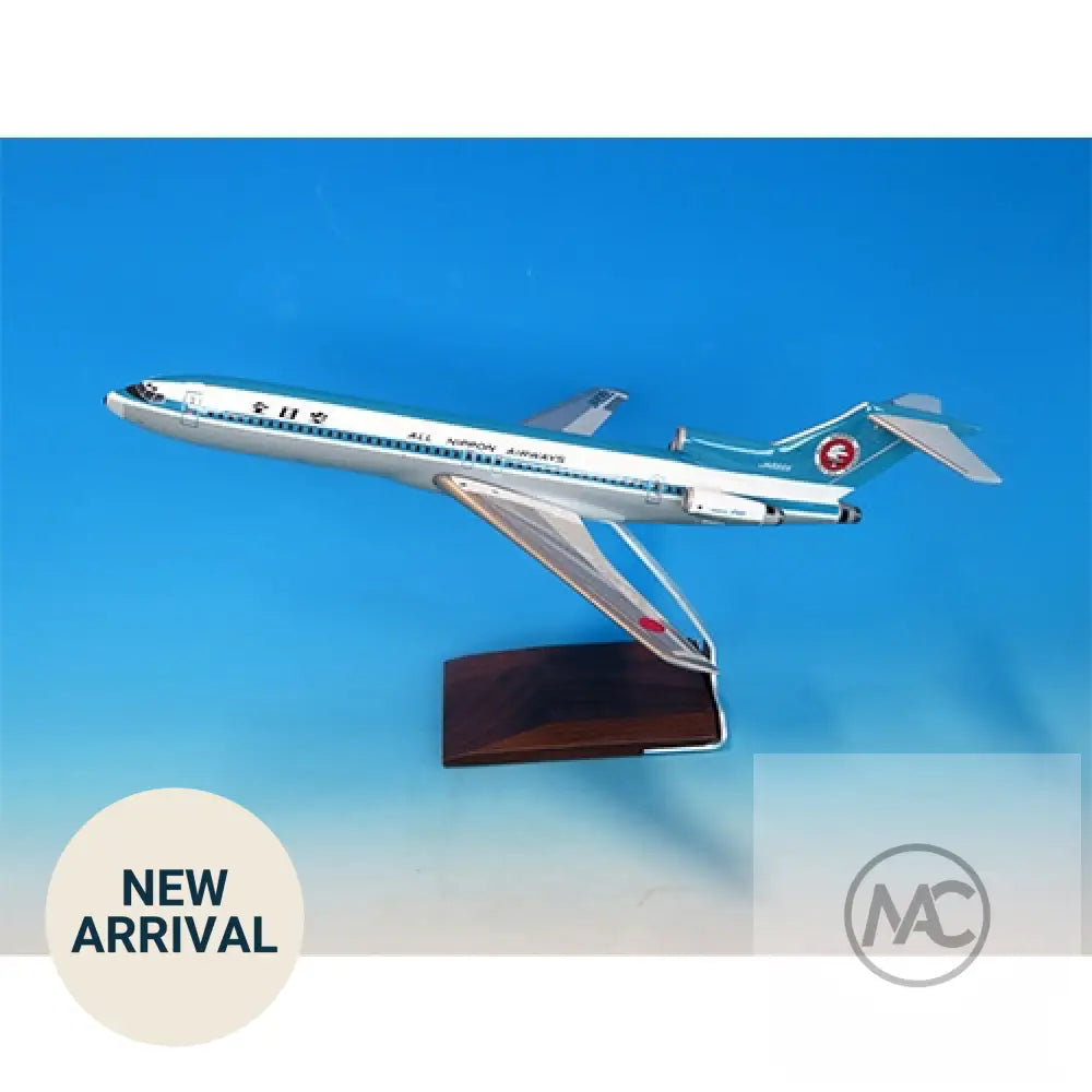 全日空 ANA Boeing 727-200 JA8355 Mohican Look 1:100 樹脂桌面模型｜NH00125 - 樹脂飛機模型 Resin Aircraft Model