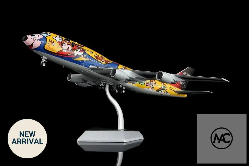 日本航空 JAL Dream Express No.6「夢物語 Dream Story」Boeing 747-400D JA8084 1:200 SQ Wings L2111 收藏模型 - Man‘s Aviation Collectibles (HK)