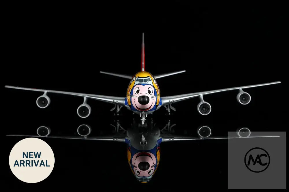 日本航空 JAL Dream Express No.6「夢物語 Dream Story」Boeing 747-400D JA8084 1:200 SQ Wings L2111 收藏模型