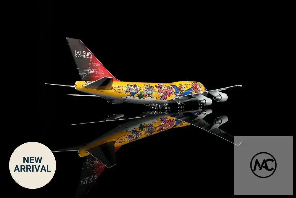 日本航空 JAL Dream Express No.6「夢物語 Dream Story」Boeing 747-400D JA8084 1:200 SQ Wings L2111 收藏模型 - Man‘s Aviation Collectibles (HK)