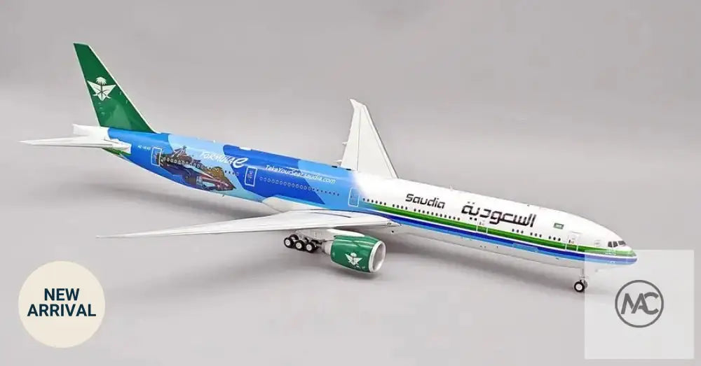 Saudia Boeing 777-368/ER HZ-AK43 1:200 Die-cast Model | 沙特阿拉伯航空波音777-368/ER模型 - Man‘s Aviation Collectibles (HK)