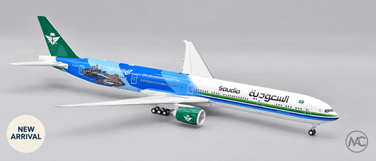 Saudia Boeing 777-368/ER HZ-AK43 1:200 Die-cast Model | 沙特阿拉伯航空波音777-368/ER模型 - Man‘s Aviation Collectibles (HK)