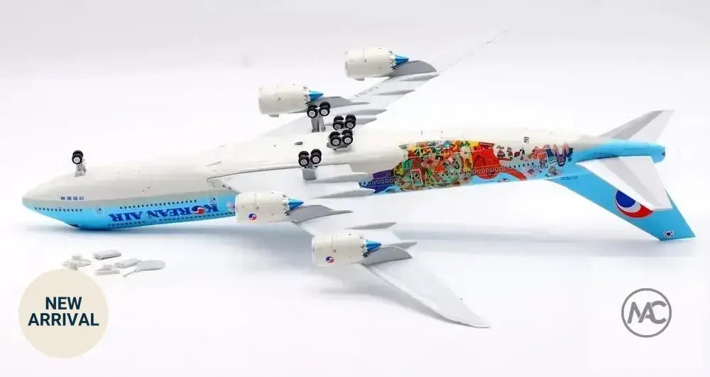 SQ Wings 1:200 大韓航空 Boeing 747-8I HL7630 兒童繪畫彩繪 | Korean Air Children's Drawing Livery - Man‘s Aviation Collectibles (HK)