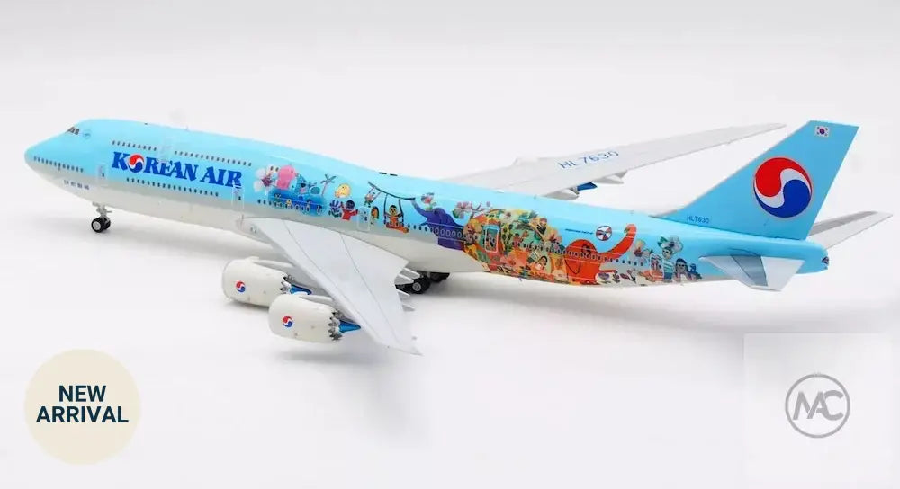 SQ Wings 1:200 大韓航空 Boeing 747-8I HL7630 兒童繪畫彩繪 | Korean Air Children’s Drawing Livery