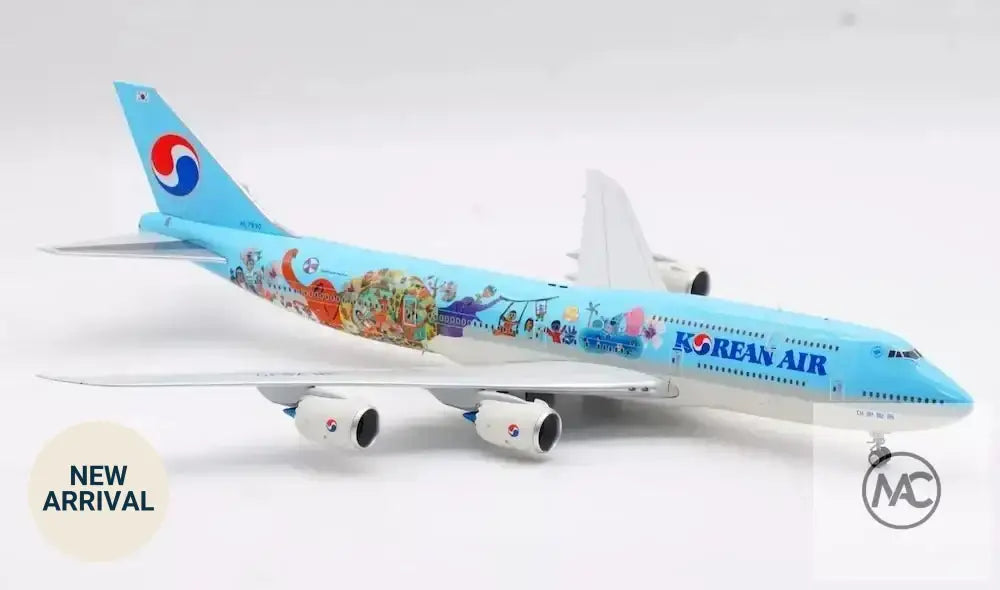 SQ Wings 1:200 大韓航空 Boeing 747-8I HL7630 兒童繪畫彩繪 | Korean Air Children's Drawing Livery - Man‘s Aviation Collectibles (HK)