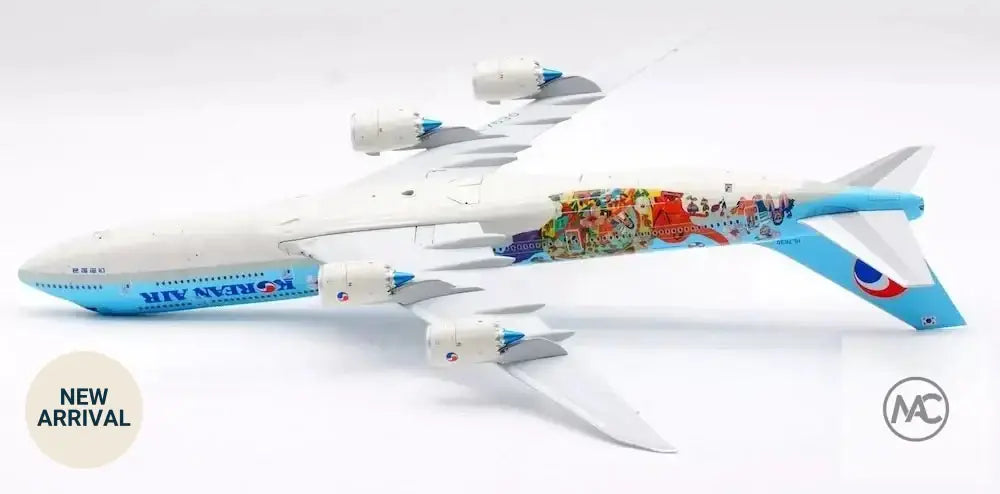 SQ Wings 1:200 大韓航空 Boeing 747-8I HL7630 兒童繪畫彩繪 | Korean Air Children's Drawing Livery - Man‘s Aviation Collectibles (HK)