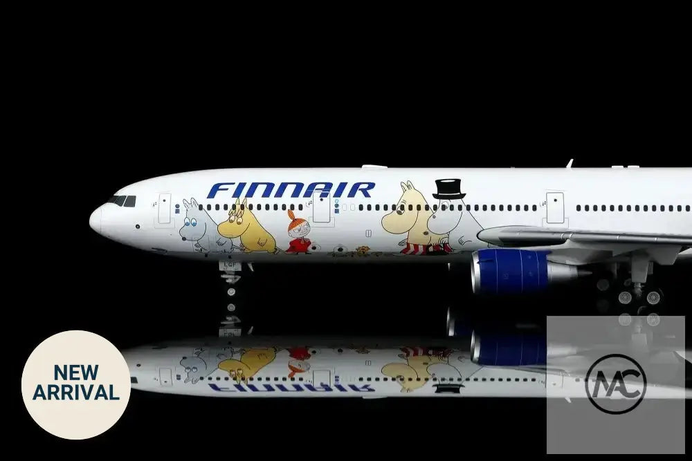 SQ Wings 1:200 芬蘭航空 Finnair MD-11 OH-LGF「姆明／嚕嚕米 Moomins」降落版 L2235FD - Man‘s Aviation Collectibles (HK)