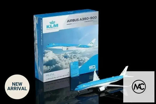 SQ Wings 1:200 荷蘭皇家航空 KLM Airbus A350-900 PH-ZNA 襟翼放下版 Flaps Down L2413FD— - Man‘s Aviation Collectibles (HK)