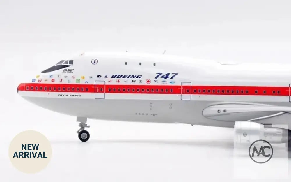 SQ Wings 波音公司 Boeing Company 747-100「Museum Livery」N7470 1:200 飛機模型 - Man‘s Aviation Collectibles (HK)