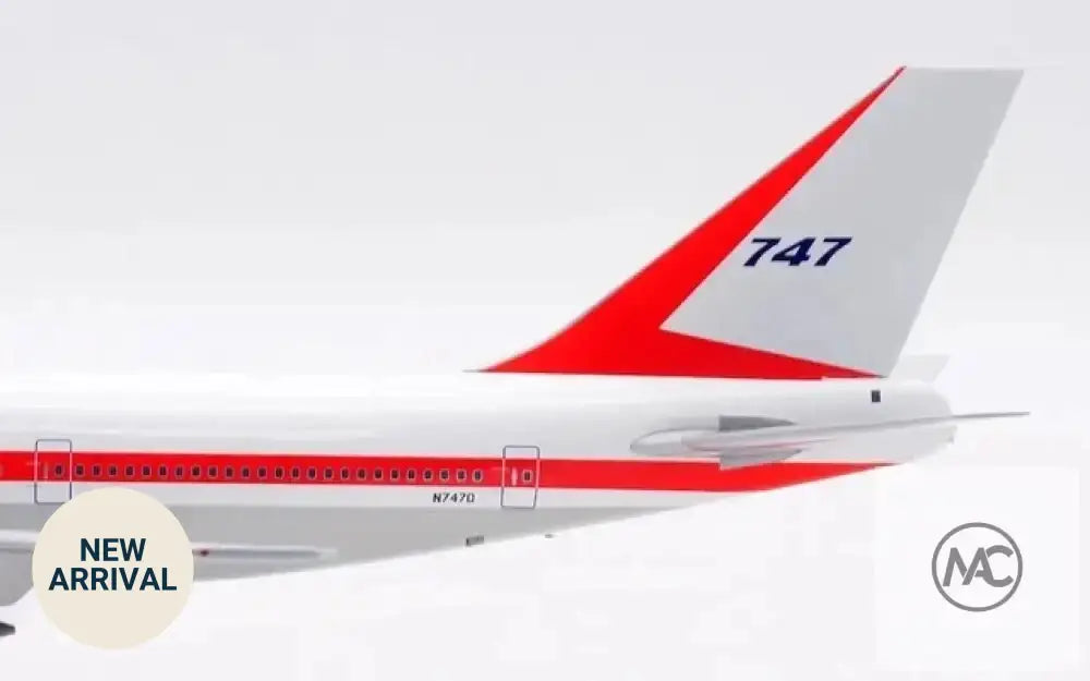 SQ Wings 波音公司 Boeing Company 747-100「Museum Livery」N7470 1:200 飛機模型 - Man‘s Aviation Collectibles (HK)
