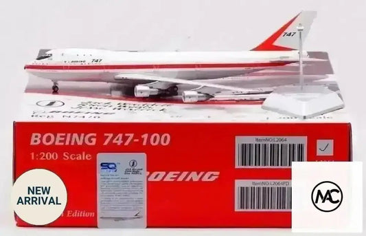 SQ Wings 波音公司 Boeing Company 747-100「Museum Livery」N7470 1:200 飛機模型 - Man‘s Aviation Collectibles (HK)