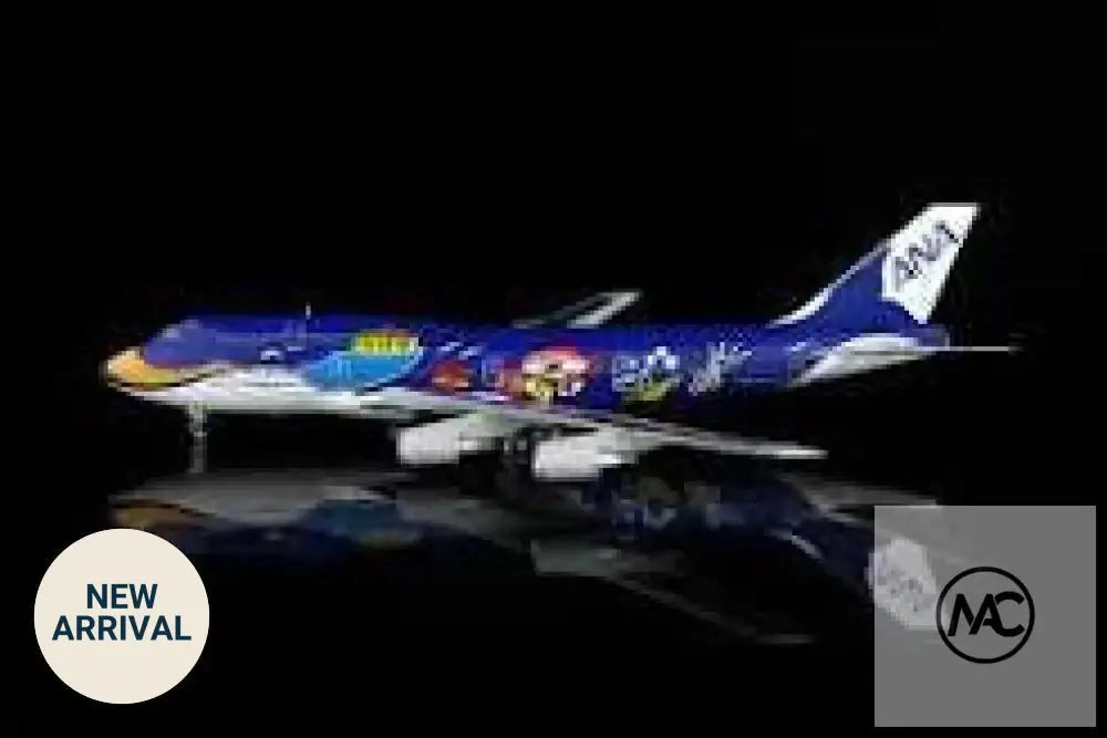 SQ Wings 全日空 ANA Boeing 747-400D「Marine Jumbo」鯨魚彩繪 1:200 合金模型 JA8963 - Man‘s Aviation Collectibles (HK)