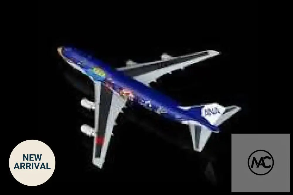 SQ Wings 全日空 ANA Boeing 747-400D「Marine Jumbo」鯨魚彩繪 1:200 合金模型 JA8963 - Man‘s Aviation Collectibles (HK)