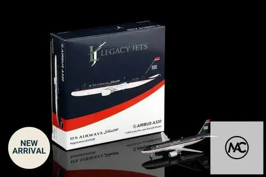 全美航空穿梭機 US Airways Shuttle｜Airbus A320 N105UW｜1:400 全合金壓鑄模型 - Man‘s Aviation Collectibles (HK)